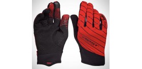 Guantes Best dedos largos talla M rojo/negro