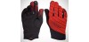 Guantes Best dedos largos talla M rojo/negro