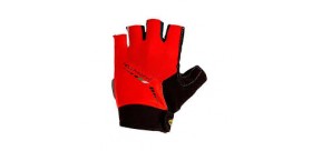 Guantes Northwave dedos cortos talla M rojo/negro