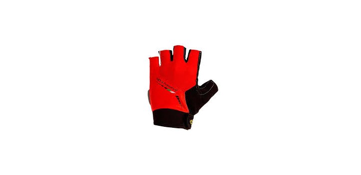 Guantes Northwave dedos cortos talla M rojo/negro